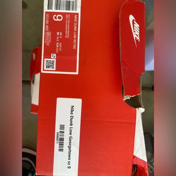 Nike Dunk Low Georgetown size 11 - Picture 3 of 3